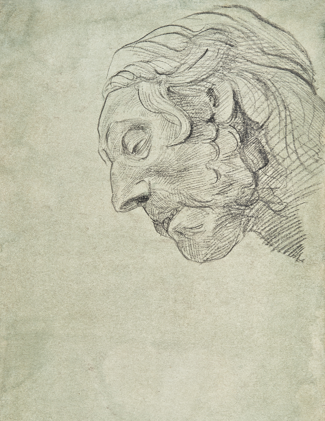 Studio di Alessandro Macchi dal Cristo del Bosco ai Frati