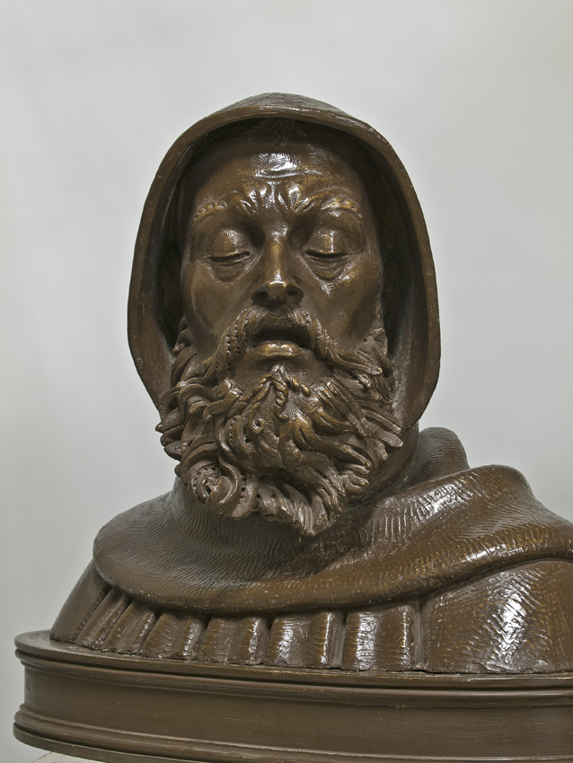 Modello per “Benedetto Ricasoli”, gesso patinato